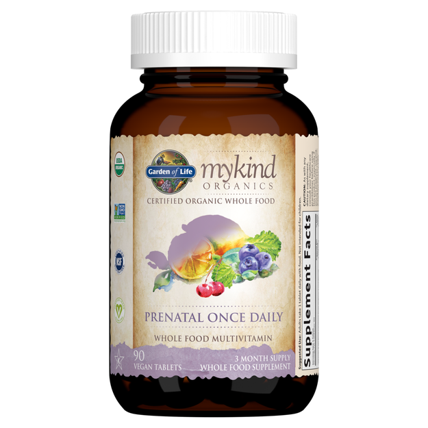 Garden of Life - Mykind Organics Prenatal Once Daily - 90 Tablets