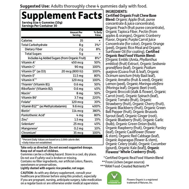 Garden of Life - Mykind Organics Men's Multi 40+ Organic Berry - 120 Gummies