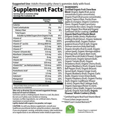 Garden of Life - Mykind Organics Men's Multi 40+ Organic Berry - 120 Gummies