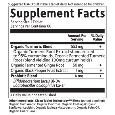 Garden of Life - Mykind Organics Turmeric Extra Strength - 60 Veg Tablets