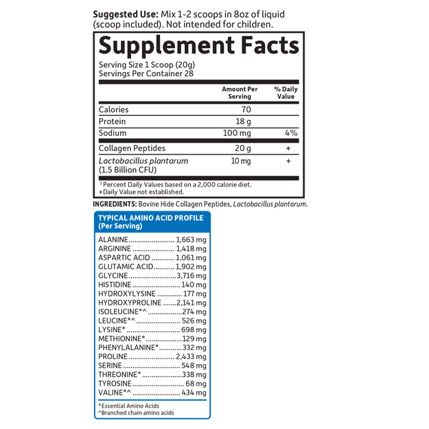 Garden of Life - Grass Fed Collagen Peptides - 560 g