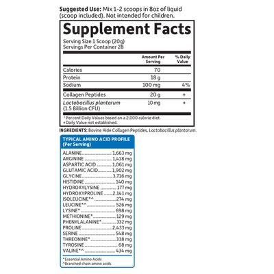 Garden of Life - Grass Fed Collagen Peptides - 560 g