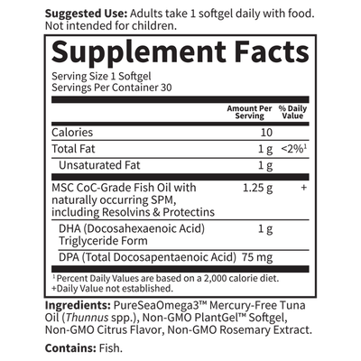 Garden of Life - Dr. Formulated Dha 1000 mg Plus Dpa - 30 Softgels