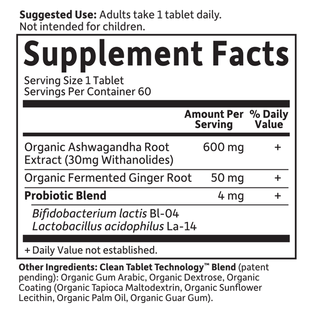 Garden of Life - Mykind Organics Ashwagandha - 60 Veg Tablets