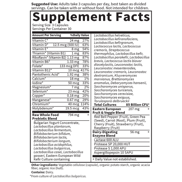 Garden of Life - Raw Probiotics Men - 90 Capsules