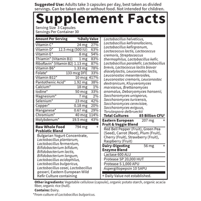 Garden of Life - Raw Probiotics Men - 90 Capsules