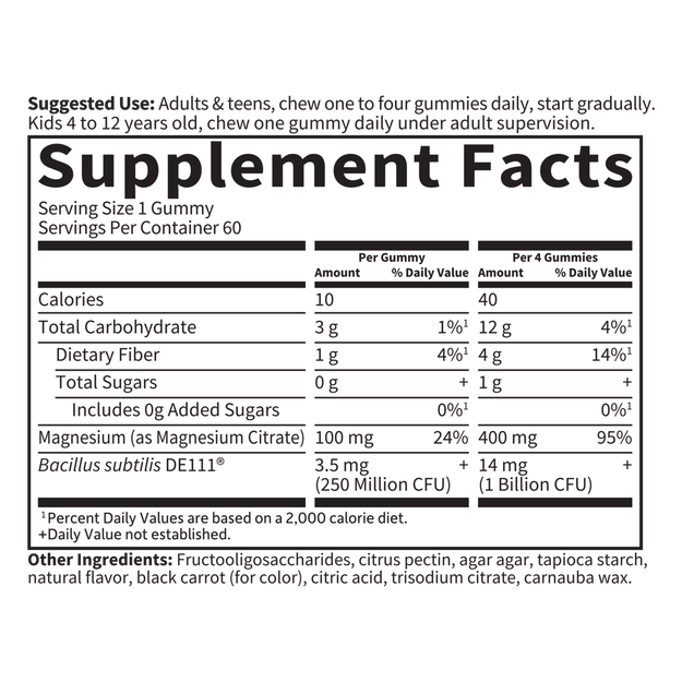 Garden of Life - Magnesium Raspberry - 60 Gummies