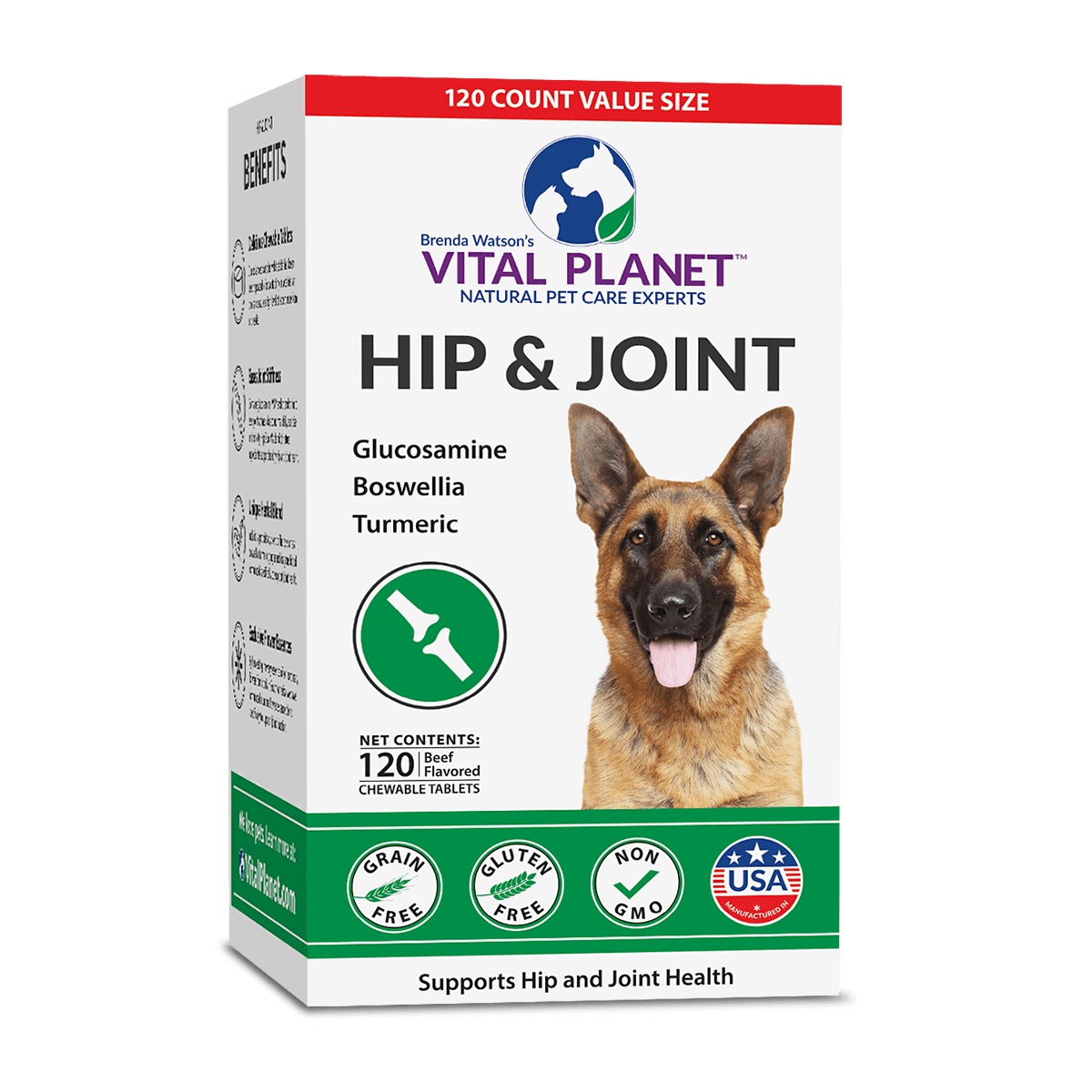 Vital Planet - Hip and Joint - 120 Tablets