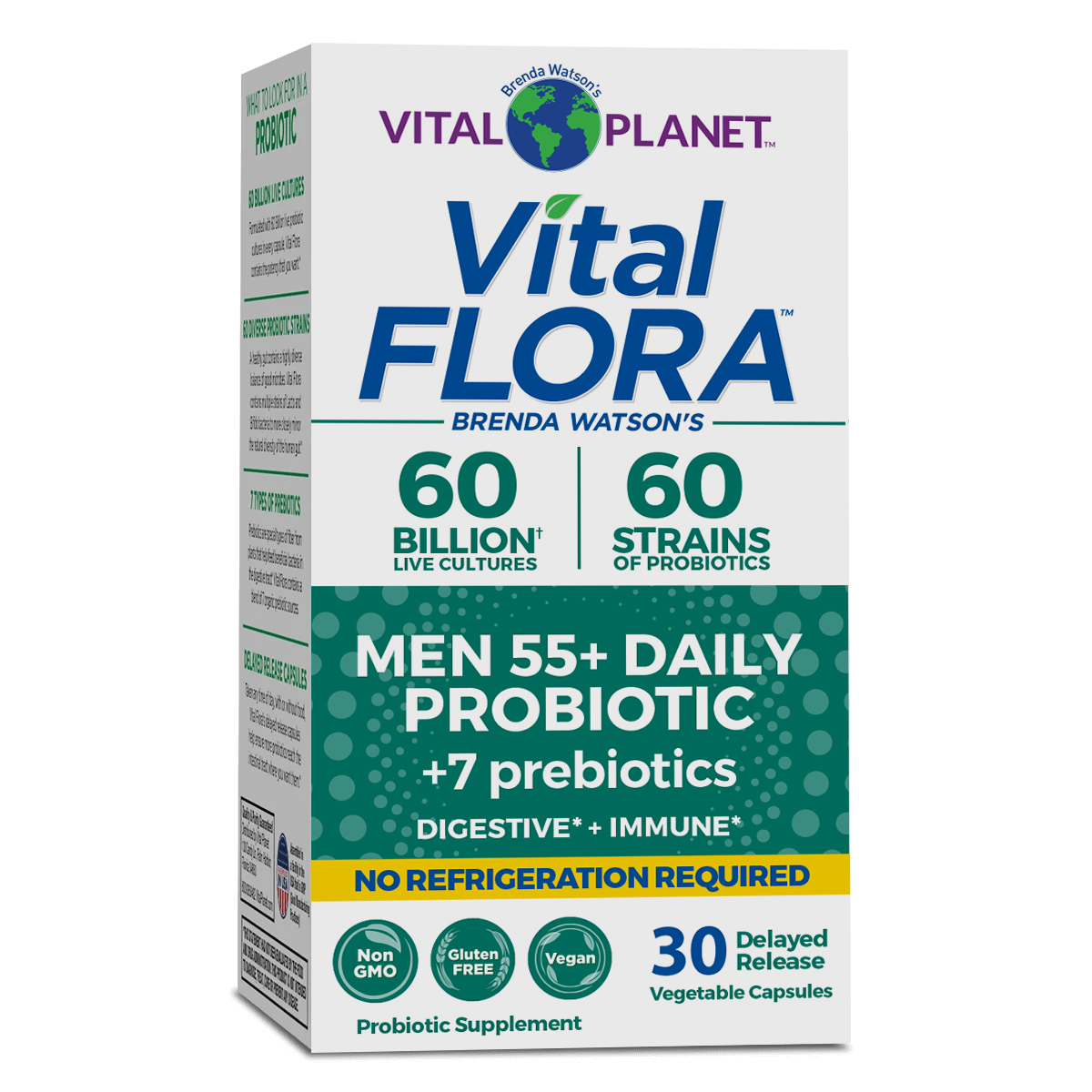 Vital Planet - Mens 55+ Daily Shelf Stable - 30 Capsules
