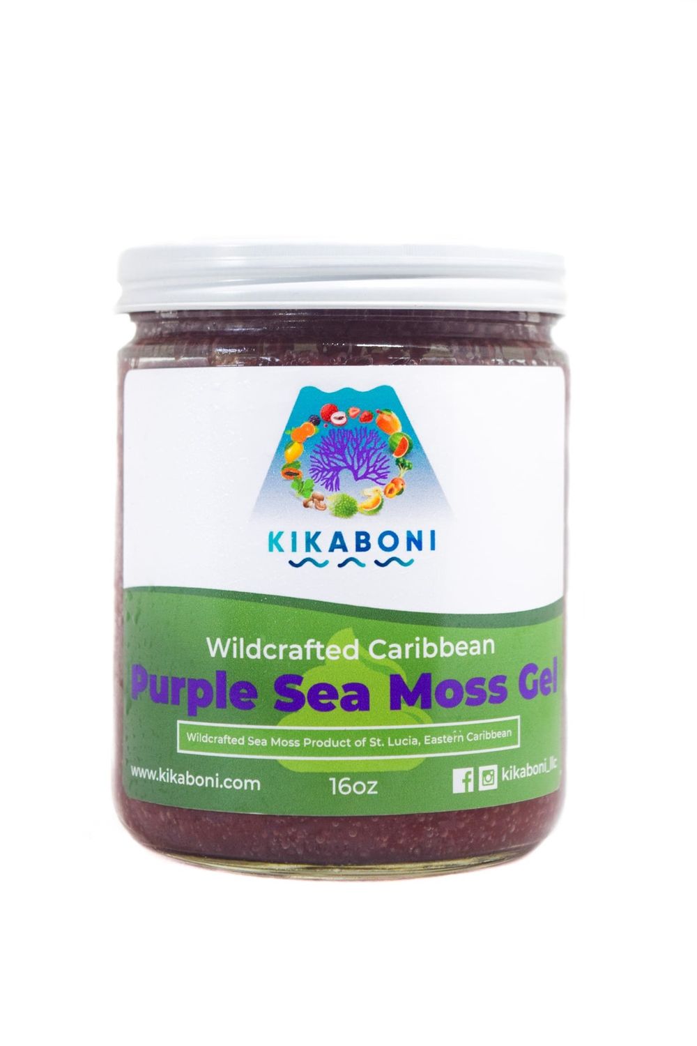 Kikaboni - Sea Moss Gel Purple - 16 oz