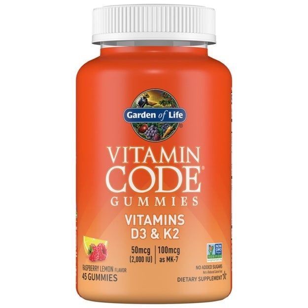 Garden of Life - Vitamin Code D3 / K2 Raspberry Lemon - 60 Gummies