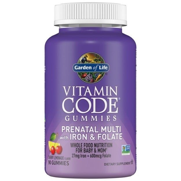Garden of Life - Vitamin Code Prenatal Multi Gummy Cherry - 90 Gummies