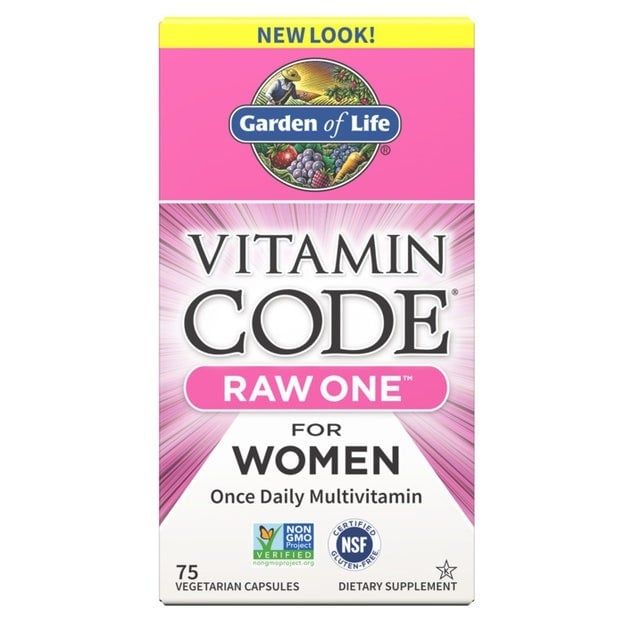 Garden of Life - Vitamin Code Raw One for Women - 75 Capsules