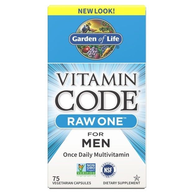 Garden of Life - Vitamin Code Raw One for Men - 75 Capsules