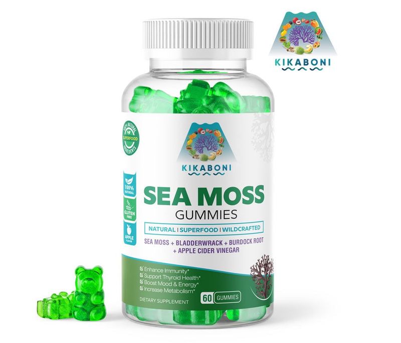 Kikaboni - Sea Moss ACV Gummies - 60 Gummies