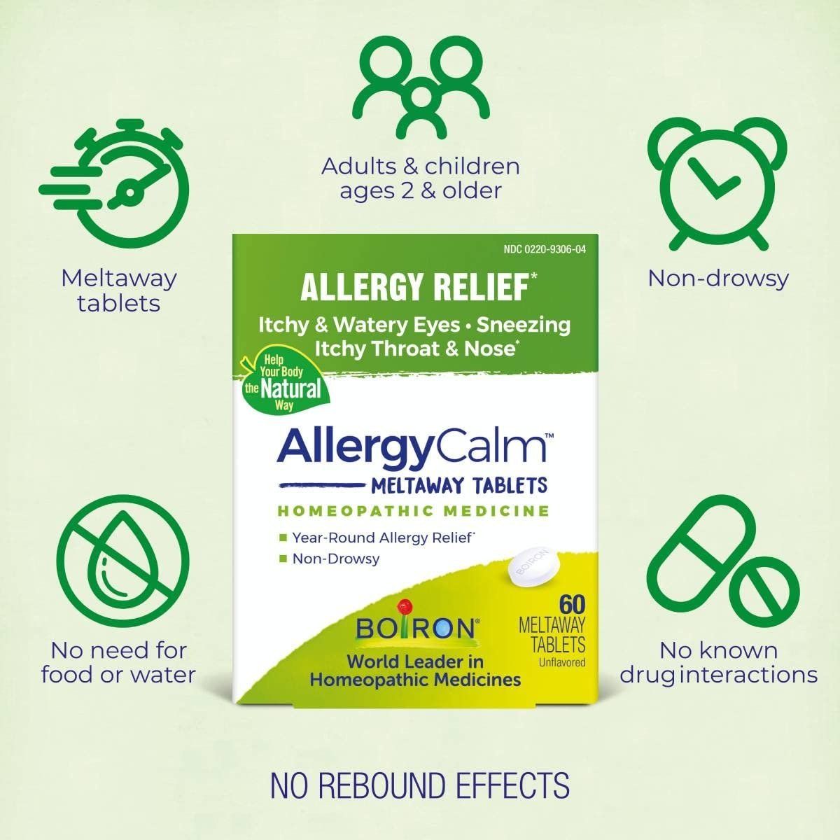 Boiron - Allergy Calm - 60 Tablets