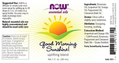 Now - Good Morning Sunshine Oil Blend - 1 oz