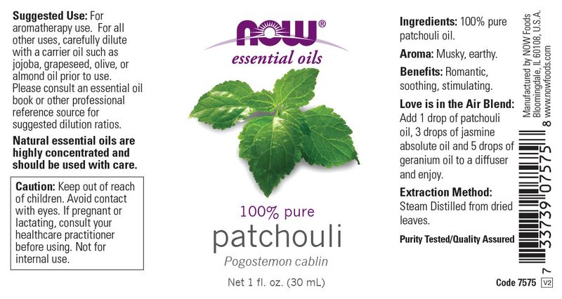 Now - Patchouli Oil - 1 oz