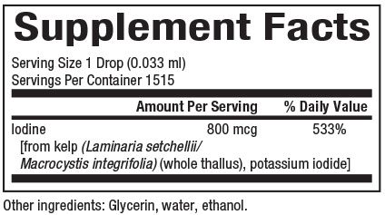 Natural Factors - Liquid Kelp - 1.6 oz