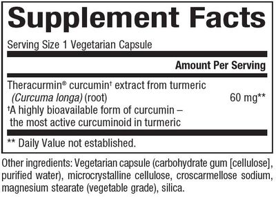 Natural Factors - Curcuminrich Double Strength Theracurmin - 30 Veg Capsules