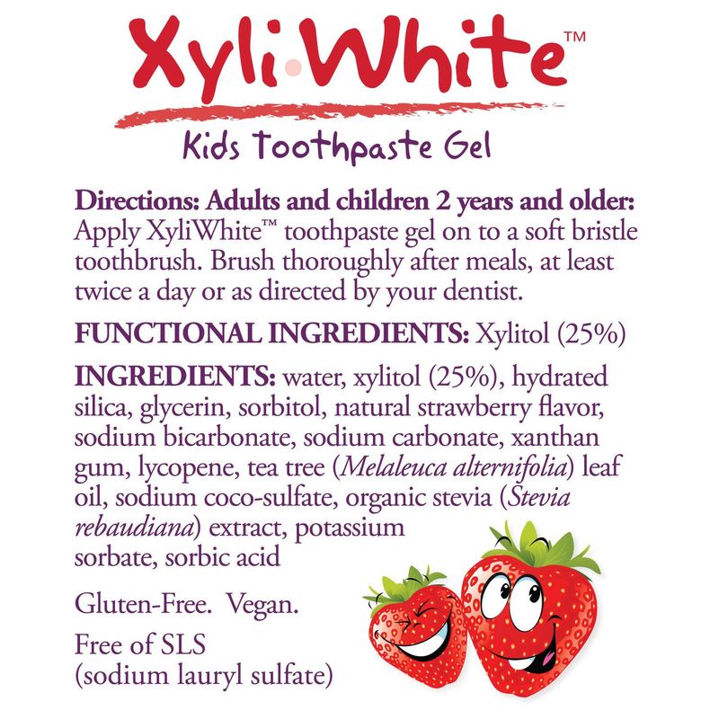 Now - Xyliwhite Strawberry-Kids Toothpaste - 3 oz