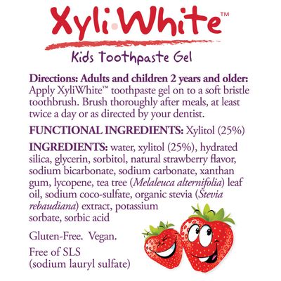 Now - Xyliwhite Strawberry-Kids Toothpaste - 3 oz