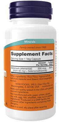 Now - Selenium - 90 Capsules