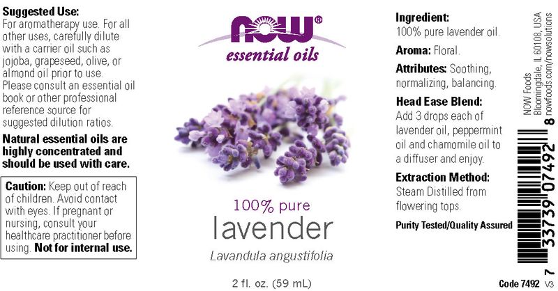 Now - Lavender Oil - 2 oz