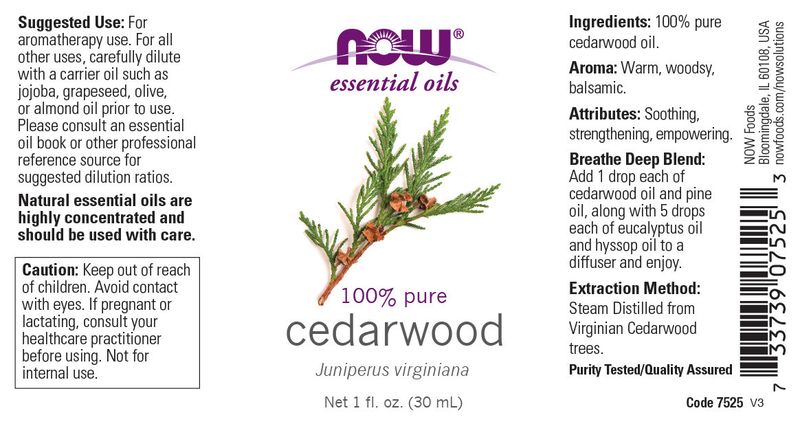 Now - Cedarwood - 1 oz