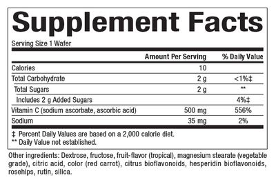 Natural Factors - C 500 mg Tropical - 180 Tablets