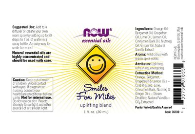 Now - Smiles For Miles Oil Blend - 1 oz