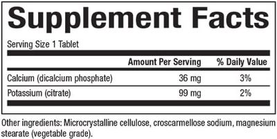 Natural Factors - Potassium Citrate 99 mg - 90 Tablets