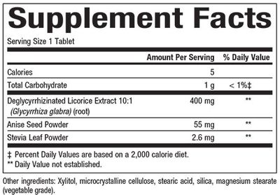 Natural Factors - Dgl Licorice Root Extract - 90 Chewables