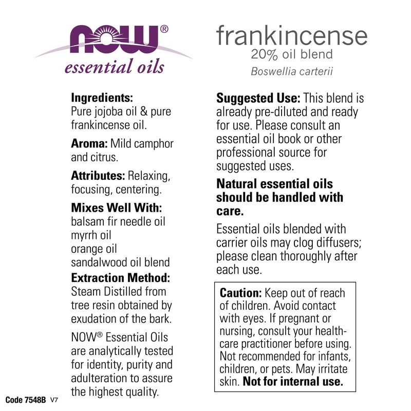 Now - Frankincense 20% Blend - 1 oz