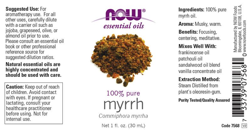 Now - Myrrh Oil - 1 oz