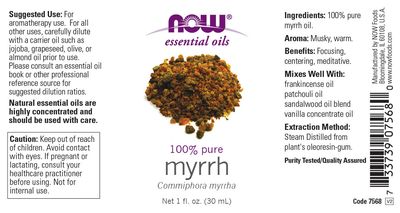 Now - Myrrh Oil - 1 oz