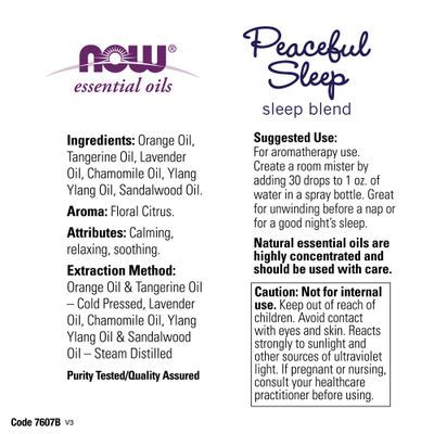 Now - Peaceful Sleep Blend - 1 oz