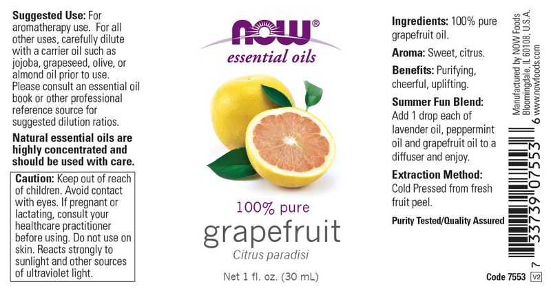 Now - Grapefruit - 1 oz