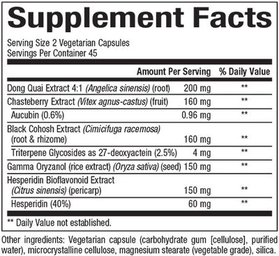 Natural Factors - Menosense - 90 Veg Capsules