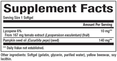 Natural Factors - Lycopene 10 mg - 60 Softgels