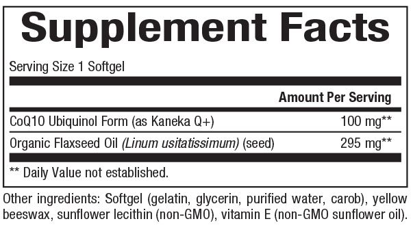 Natural Factors - Ubiquinol QH Bonus Pack - 120 Softgels