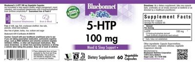 Bluebonnet - 5-Htp 100 mg - 60 Capsules