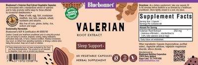 Bluebonnet - Valerian Root Extract - 60 Veg Capsules