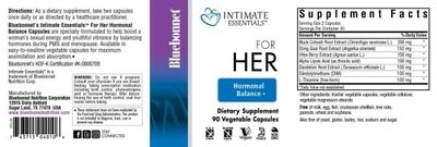 Bluebonnet - For Her Hormonal Balance - 60 Veg Capsules