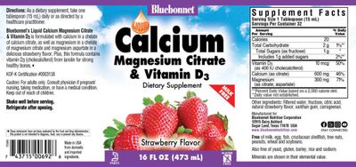 Bluebonnet - Cal Mag Citrus Strawberry - 16 oz