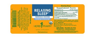 Herb Pharm - Relaxing Sleep  - 1 oz