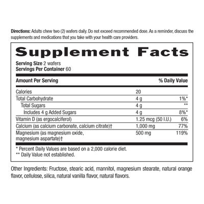 Country Life - Chewable Cal Snack Vanilla Orange - 120 Veg Capsules