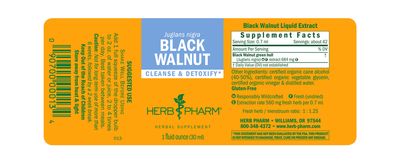 Herb Pharm - Black Walnut Cleanse &amp; Detoxify - 1 oz