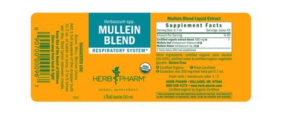 Herb Pharm - Mullein Extract - 1 oz