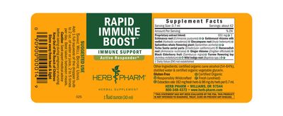 Herb Pharm - Rapid Immune Boost - 1 oz